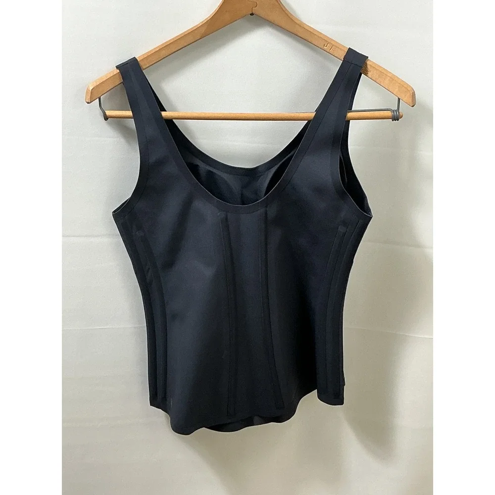 Honeylove LiftWear Cami Onyx Black Supportive Smoothing Tank Top Size L - Picture 4 of 9